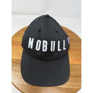 NOBULL‎ NFL Combine Authentic Black Adjustable Hat Cap Training Gym Workout